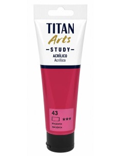 ACRÍLICO STUDY MAGENTA Nº43 120ml (Titán Arts)