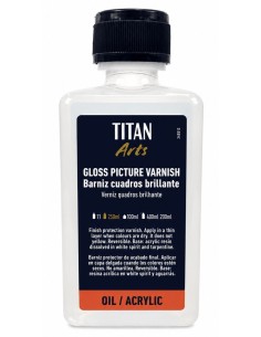 BARNIZ CUADROS BRILLANTE 250ml Arts Titán