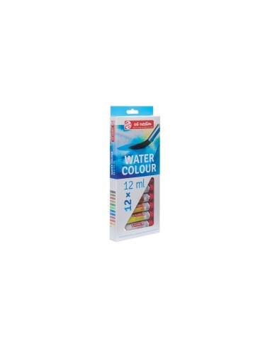 CAJA ACUARELAS TUBO 12x12 ml Talens Ref.9022012M