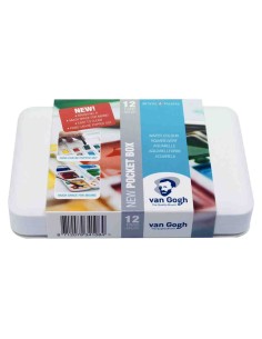 ESTUCHE ACUARELA VAN GOGH 12+3 gratis Talens Ref.20808632 2