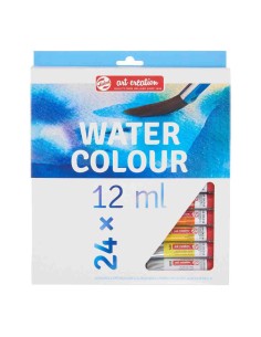 CAJA  ACUARELA 24 x12ml Talens cód.9022024M