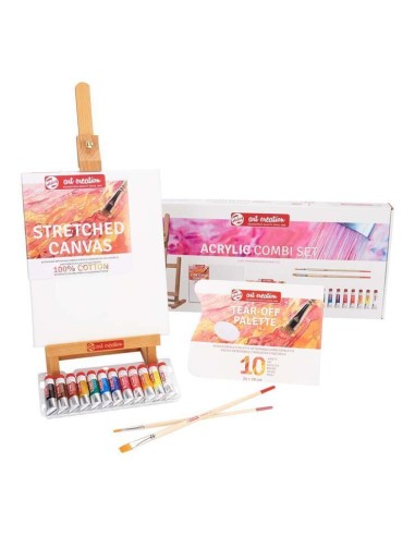 SET COMBI ACRÍLICO 12x12ml Talens Ref.9011713M