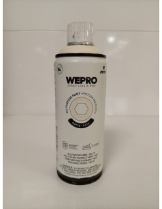 SPRAY WEPRO BASE DISOLVENTE 0940 MATE BLANCO MOZZARELLA 400ml