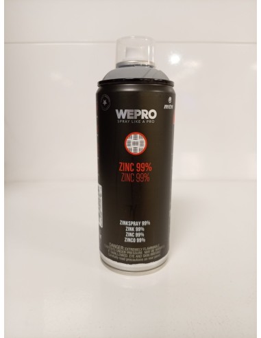 SPRAY ZINC 99% MATE 400ml (Montana)