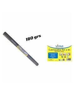 MANTA FIELTRO CUBRESUELOS 10x1mt  180gr VIROLA ref.500257