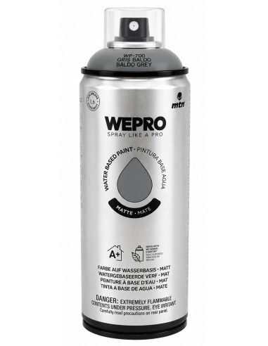 SPRAY WEPRO BASE AGUA MATE GRIS BALOO 400ml