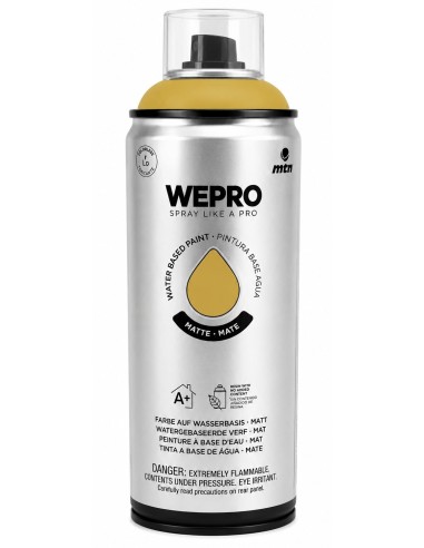 SPRAY WEPRO BASE AGUA MATE AMARILLO GOBI 400ml