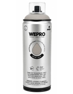 SPRAY WEPRO BASE AGUA MATE GRIS BROOKLYN 400ml