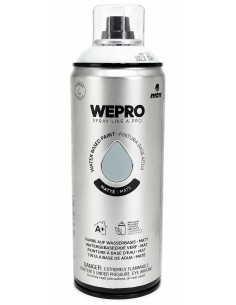 SPRAY WEPRO BASE AGUA MATE GRIS HALO 400ml