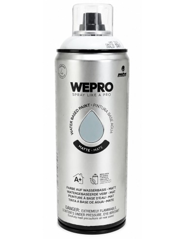 SPRAY WEPRO BASE AGUA MATE GRIS HALO 400ml