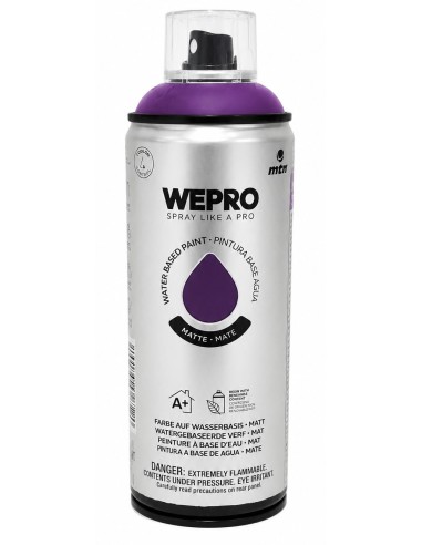 SPRAY WEPRO BASE AGUA MATE VIOLETA LOS ÁNGELES 400ml