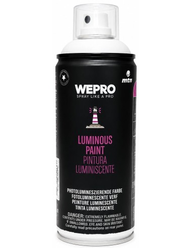 SPRAY PINTURA LUMINISCENTE 400ml (Montana)