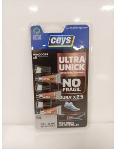 ULTRAUNICK GEL MONODOSIS 3 x 1 gr CEYS