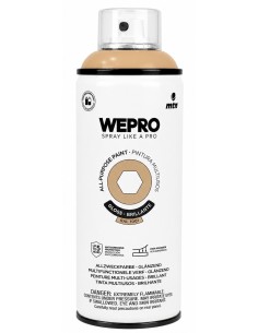 SPRAY WEPRO BASE DISOLVENTE RAL 1001 AMARILLO PANCAKE 400ml