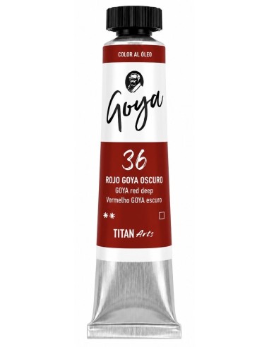 ÓLEO GOYA 36 ROJO GOYA OSCURO 20ml