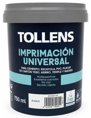 IMPRIMACIÓN UNIVERSAL AL AGUA 750ml (Tollens)