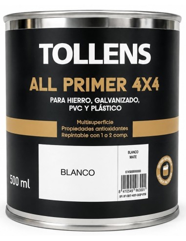 ALL PRIMER 4X4 BLANCO 500ml (Revetón)