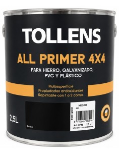 ALL PRIMER 4X4 NEGRO 2,5lt (Revetón)