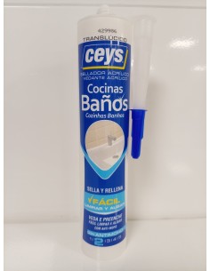 SELLADOR COCINAS Y BAÑOS TRANSLUCIDO 280 ml CEYS