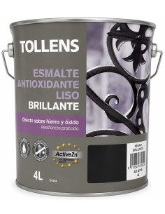 ESMALTE ANTIOXIDANTE LISO BRILLO NEGRO 4lt (Revetón)