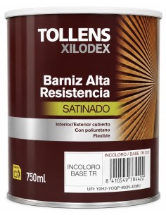 BARNIZ ALTA RESISTENCIA INCOLORO SATINADO 750ml