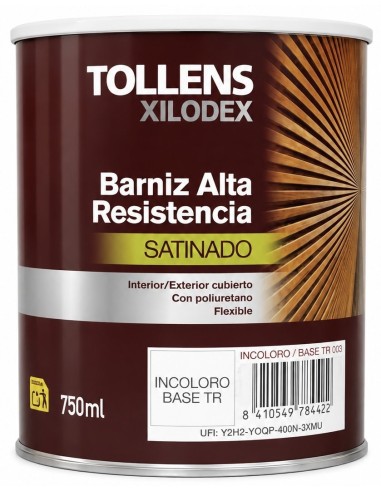 BARNIZ ALTA RESISTENCIA INCOLORO SATINADO 750ml