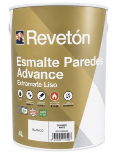 ESMALTE PAREDES ADVANCE MATE BLANCO 4lt