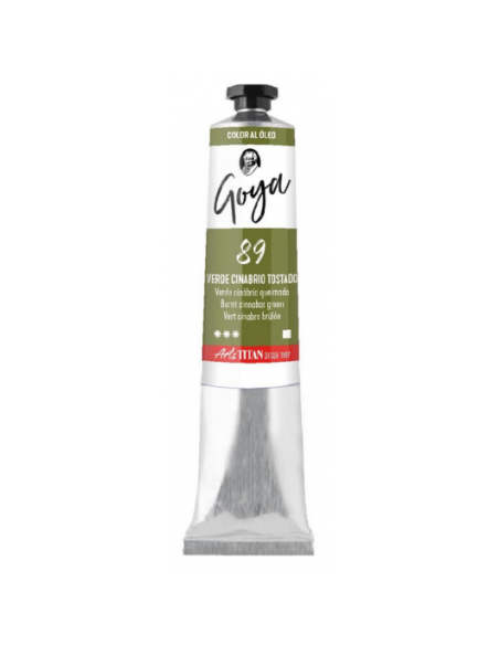 ÓLEO GOYA 89 VERDE CINABRIO TOSTADO 20ml