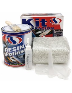 KIT RESINA POLIÉSTER 1kg PLAINSUR