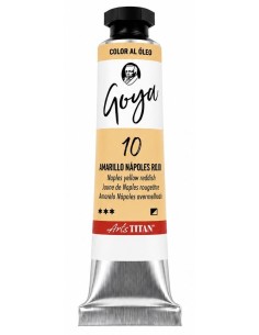 ÓLEO GOYA 10 AMARILLO NÁPOLES ROJIZO 20 ml