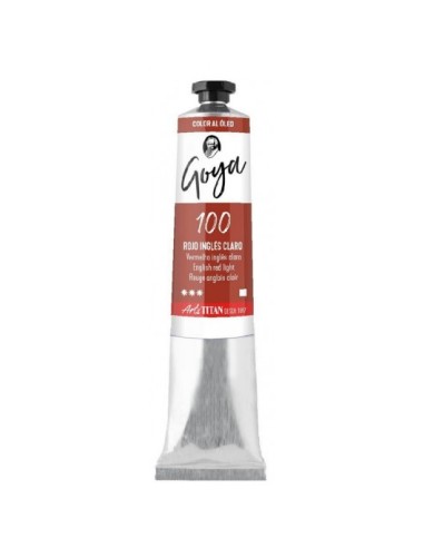 ÓLEO GOYA Nº100 ROJO INGLÉS CLARO 60ml