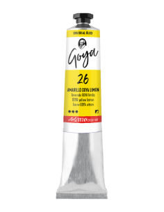 ÓLEO GOYA Nº26 AMARILLO GOYA LIMÓN 20 ml