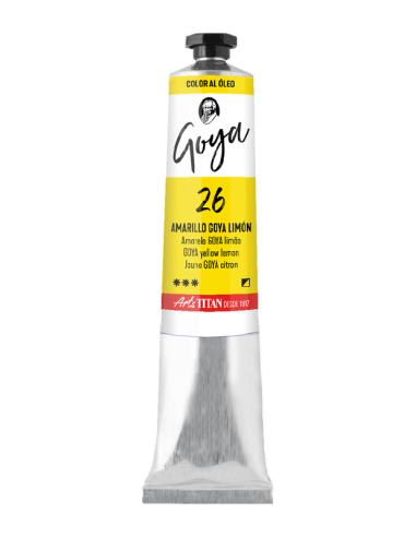ÓLEO GOYA Nº26 AMARILLO GOYA LIMÓN 20 ml