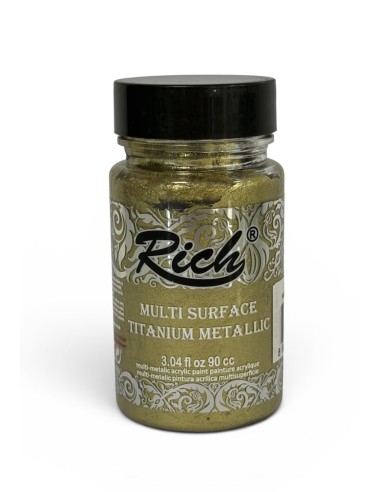 PINTURA MULTISUPERFICIE TITANIUM METALIZADO VAINILLA Nº1732 (Rich)