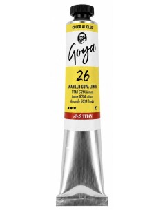 ÓLEO GOYA 26 AMARILLO GOYA LIMÓN 60 ml