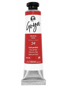 ÓLEO GOYA 34 LACA GERÁNIO 20ml