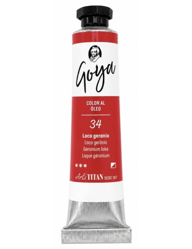 ÓLEO GOYA 34 LACA GERÁNIO 20ml