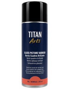 SPRAY BARNIZ CUADROS BRILLANTE 200ml Arts Titán