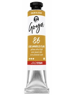 ÓLEO GOYA Nº86 OCRE AMARILLO CLARO 20ml
