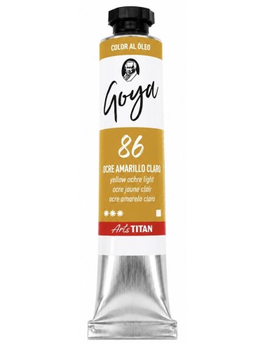 ÓLEO GOYA Nº86 OCRE AMARILLO CLARO 20ml