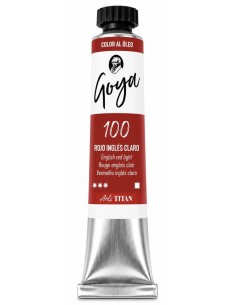 ÓLEO GOYA100 ROJO INGLÉS CLARO 20ml