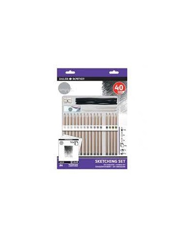SET ESBOZO 40 piezas DALER ROWNEY
