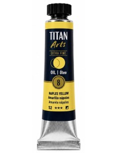 ÓLEO TITÁN EXTRAFINO  8 AMARILLO NÁPOLES 20ml serie 2