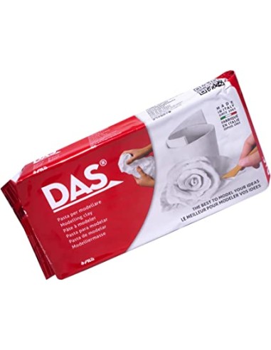 PASTA DE MODELAR DAS BLANCA 1kg