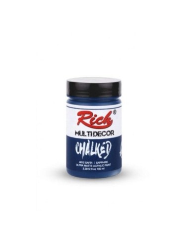 PINTURA MULTIDECOR CHALKED AZUL 06540 100ml (Rich)