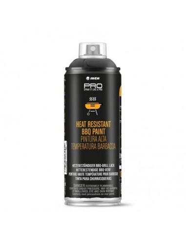 SPRAY ANTICALÓRICO BARBACOAS NEGRO 400ml (Montana)