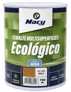 ESMALTE ECOLÓGICO BRILLO OCRE E05 750ml (Macy)