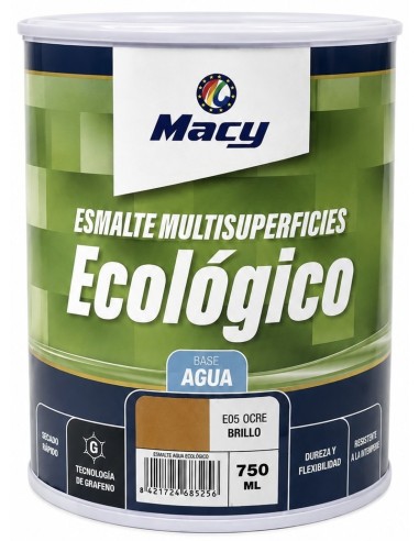 ESMALTE ECOLÓGICO BRILLO OCRE E05 750ml (Macy)