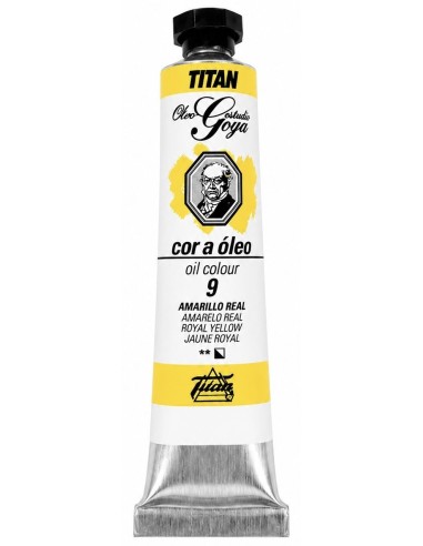 ÓLEO GOYA Nº9 AMARILLO REAL 20 ml