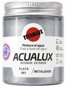 ACUALUX PLATA METALIZADO 75ml